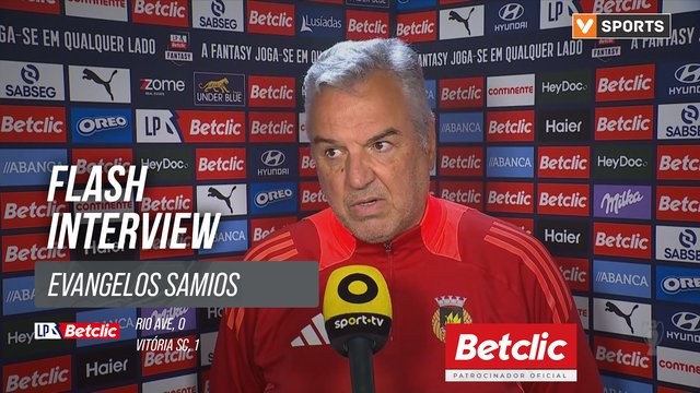 I Liga (#14) | Rio Ave 0-1 Vitória SC: Flash Interview Evangelos Samios