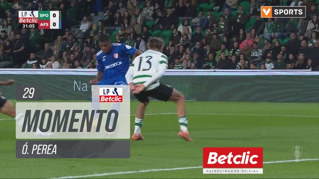 AVS, Jogada, Ó. Perea aos 29'