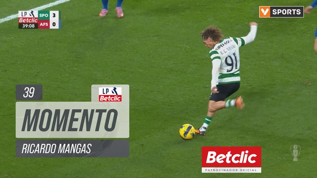 Sporting, Jogada, Ricardo Mangas aos 39'