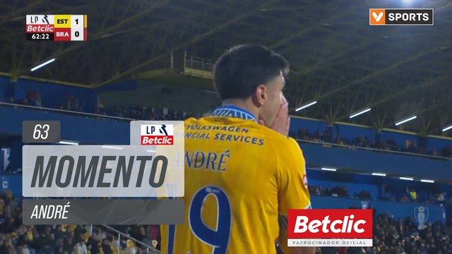 Estoril, Jogada, André aos 63'