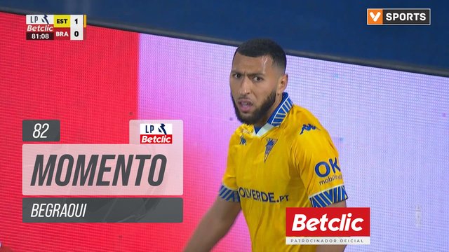 Estoril, Jogada, Begraoui aos 82'