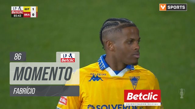 Estoril, Jogada, Fabrício aos 86'