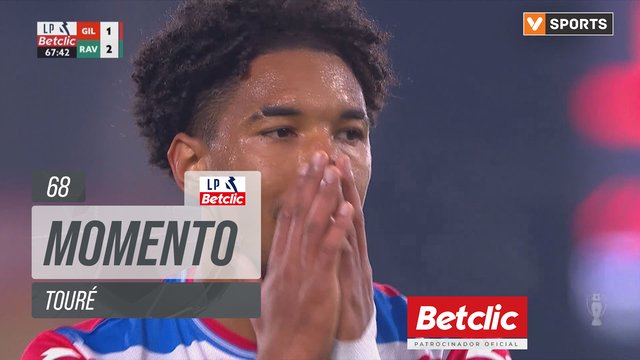 Gil Vicente, Jogada, Touré aos 68'