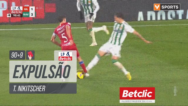 Rio Ave, Expulsão, T. Nikitscher aos 90'+9'