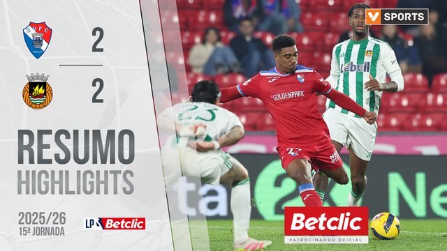 Liga Portugal Betclic (15ªJ): Resumo Gil Vicente 2-2 Rio Ave