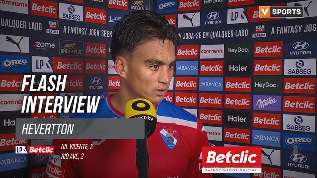 I Liga (#15) | Gil Vicente 2-2 Rio Ave: Flash Interview Hevertton