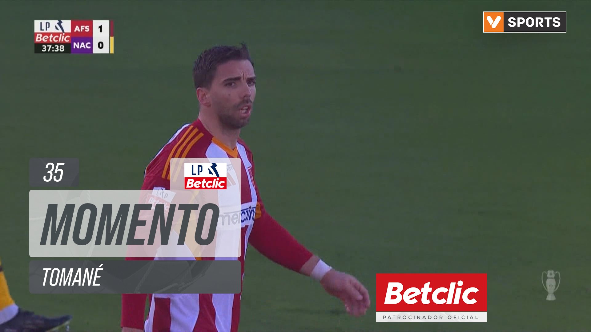 Liga Portugal - AVS, Jogada, Tomané aos 35'