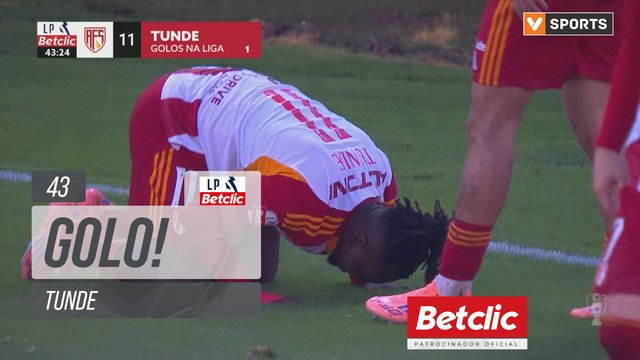 GOLO! AVS, Tunde aos 43', AVS 2-0 Nacional