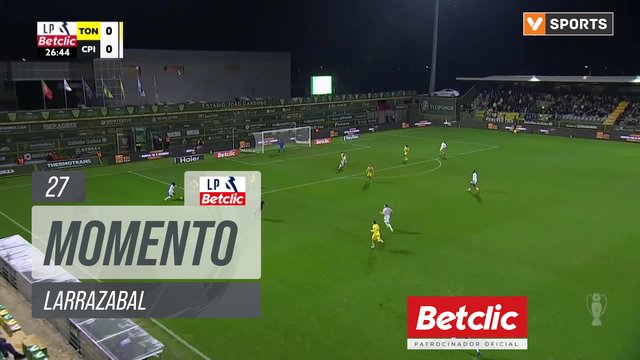 Casa Pia, Jogada, Larrazabal aos 27'