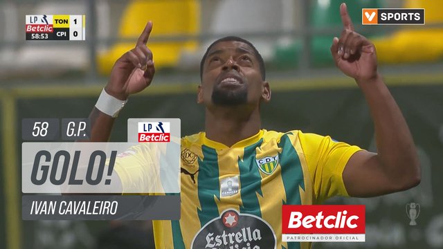 GOLO! Tondela, Ivan Cavaleiro aos 58', Tondela 1-0 Casa Pia