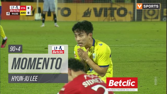 Arouca, Jogada, Hyun-Ju Lee aos 90'+4'