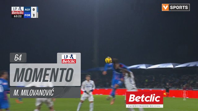Alverca, Jogada, M. Milovanović aos 64'