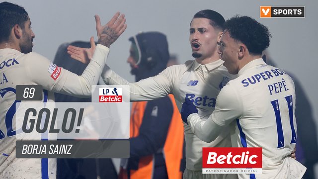 GOLO! FC Porto, Borja Sainz aos 69', Alverca 0-3 FC Porto