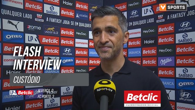 I Liga (#15) | Alverca 0-3 FC Porto: Flash Interview Custódio