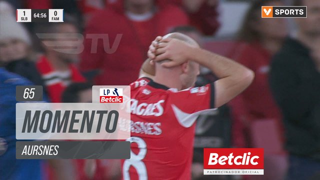 Benfica, Jogada, Aursnes aos 65'
