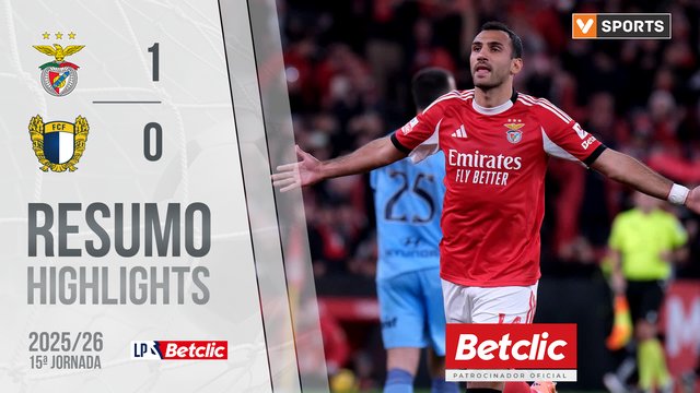 Liga Portugal Betclic (15ªJ): Resumo Benfica 1-0 Famalicão