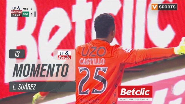 Sporting, Jogada, L. Suárez aos 13'