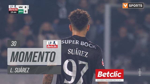 Sporting, Jogada, L. Suárez aos 30'