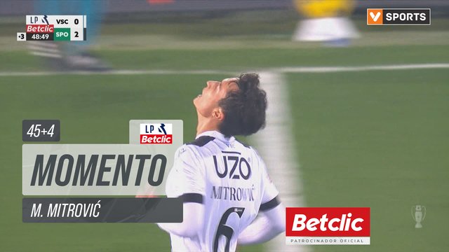 Vitória SC, Jogada, M. Mitrović aos 45'+4'
