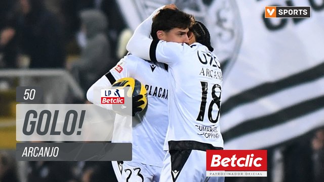 GOLO! Vitória SC, Arcanjo aos 50', Vitória SC 1-2 Sporting