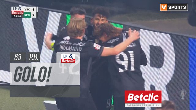 GOLO! Sporting, J. Castillo (p.b.) aos 63', Vitória SC 1-3 Sporting