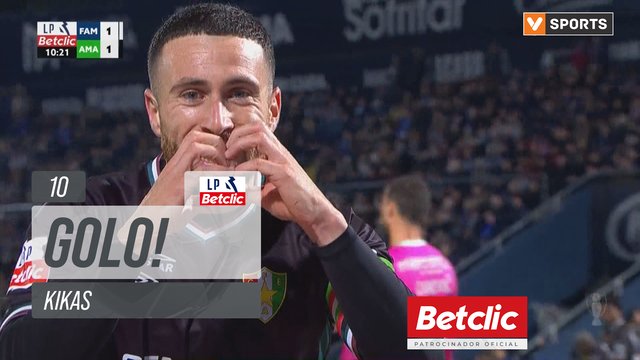GOLO! Estrela Amadora, Kikas aos 10', Famalicão 1-1 Estrela Amadora
