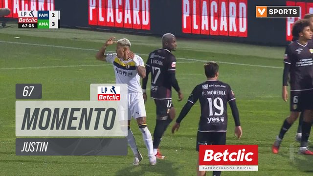 Famalicão, Jogada, Justin aos 67'