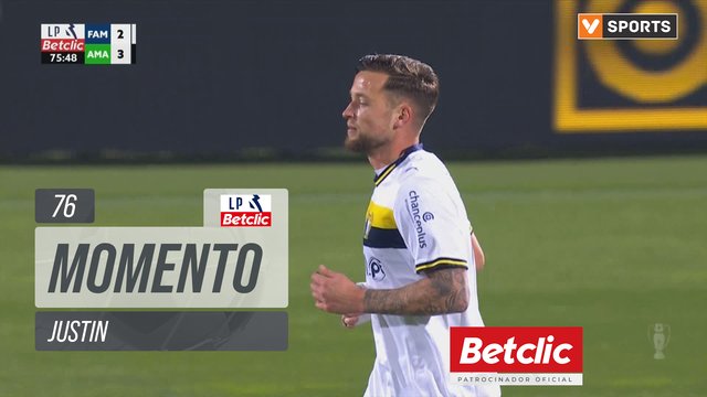 Famalicão, Jogada, Justin aos 76'