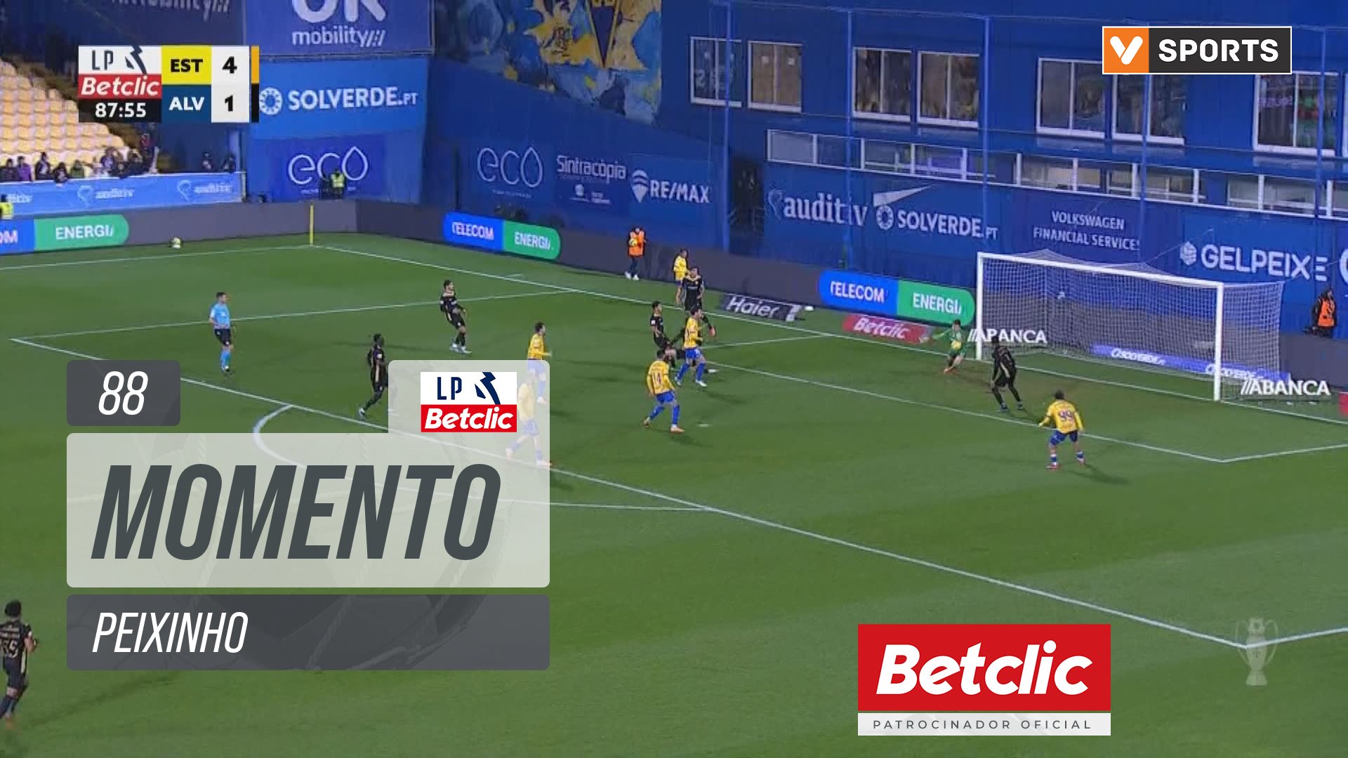 Estoril, Jogada, Peixinho aos 88'