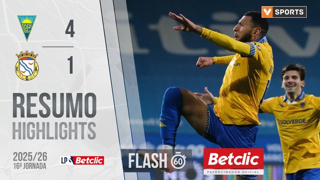 Liga Portugal Betclic (16ªJ): Resumo Flash Estoril 4-1 Alverca