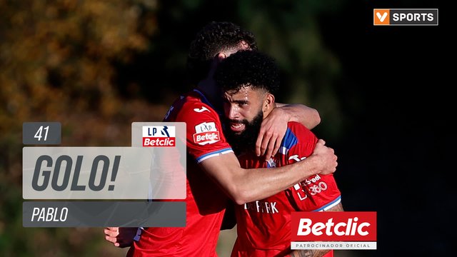 GOLO! Gil Vicente, Pablo aos 41', Arouca 2-1 Gil Vicente