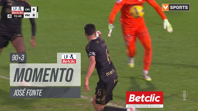 Casa Pia, Jogada, José Fonte aos 90'+3'