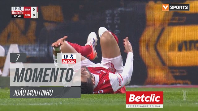Braga, Jogada, João Moutinho aos 7'