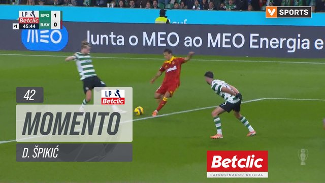 Rio Ave, Jogada, D. Špikić aos 42'