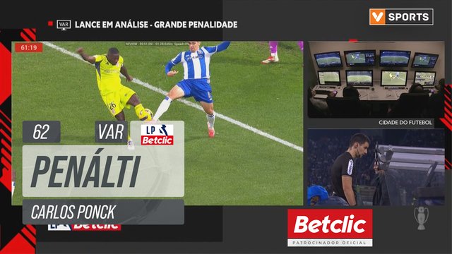 AVS, Penálti, Carlos Ponck aos 62'