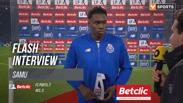 I Liga (#16) | FC Porto 2-0 AVS: Flash Interview Samu