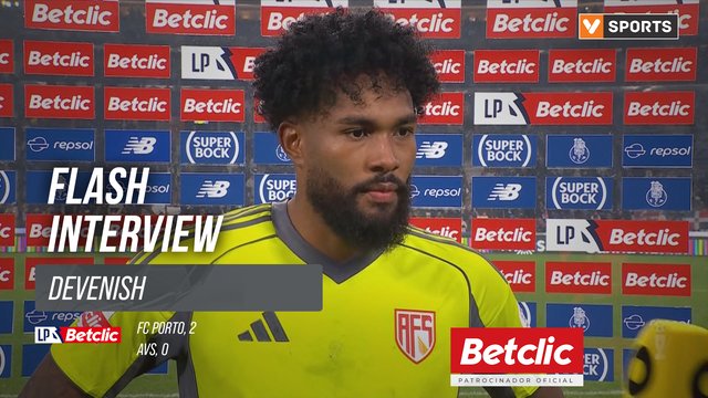 I Liga (#16) | FC Porto 2-0 AVS: Flash Interview Devenish