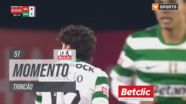 Sporting, Jogada, Trincão aos 51'