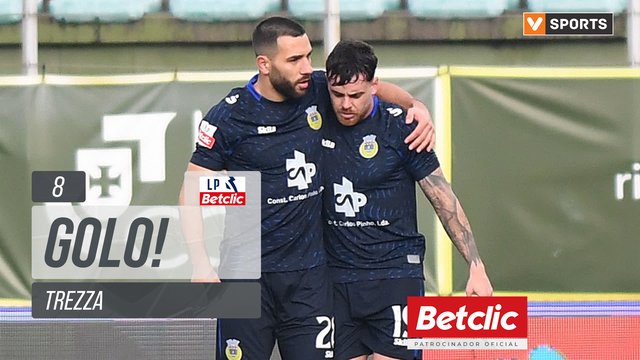 GOLO! FC Arouca, Trezza aos 8', CD Tondela 0-1 FC Arouca