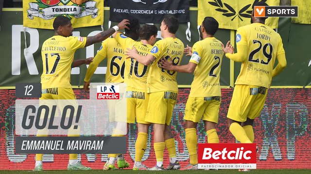 GOLO! Tondela, Emmanuel Maviram aos 12', Tondela 1-1 Arouca