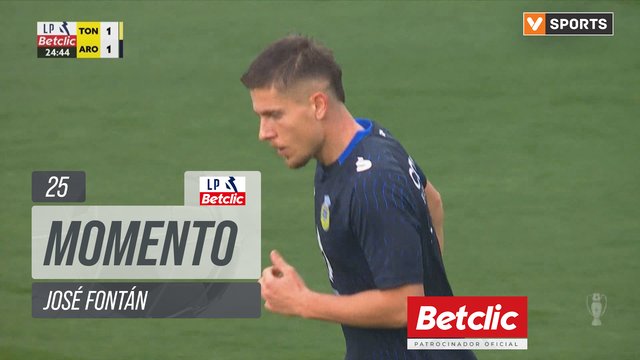 Arouca, Jogada, José Fontán aos 25'