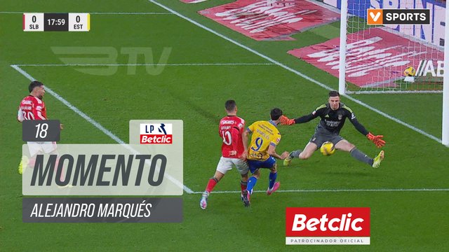 Estoril, Jogada, Alejandro Marqués aos 18'