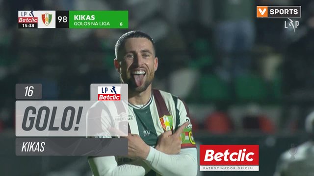 GOLO! Estrela Amadora, Kikas aos 16', Estrela Amadora 1-1 Braga
