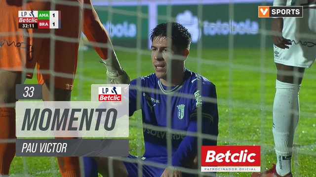 Braga, Jogada, Pau Victor aos 33'