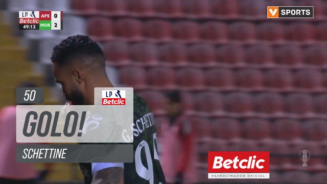 GOLO! Moreirense, Schettine aos 50', AFS 0-2 Moreirense