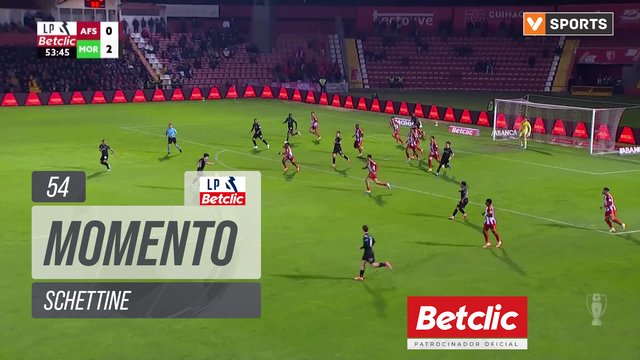 Moreirense, Jogada, Schettine aos 54'