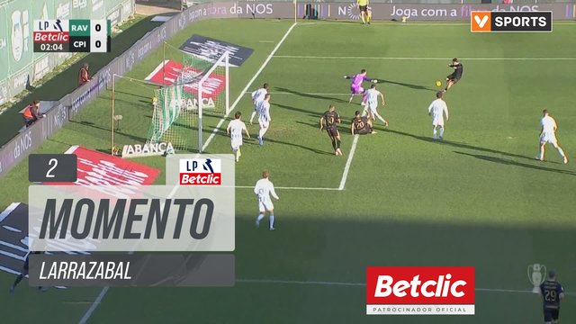 Casa Pia, Jogada, Larrazabal aos 2'