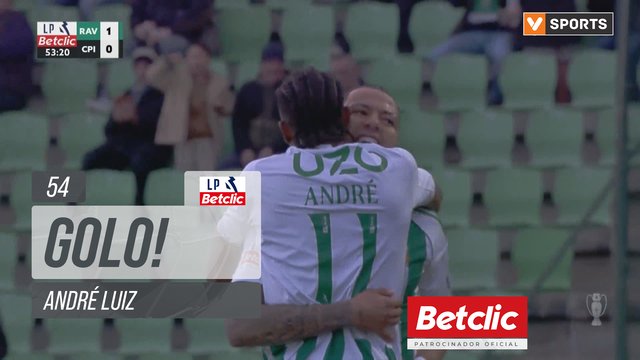 GOLO! Rio Ave, André Luiz aos 54', Rio Ave 1-0 Casa Pia