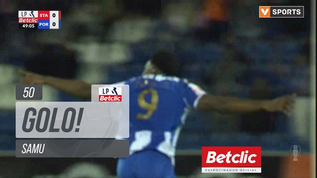 GOLO! FC Porto, Samu aos 50', Santa Clara 0-1 FC Porto