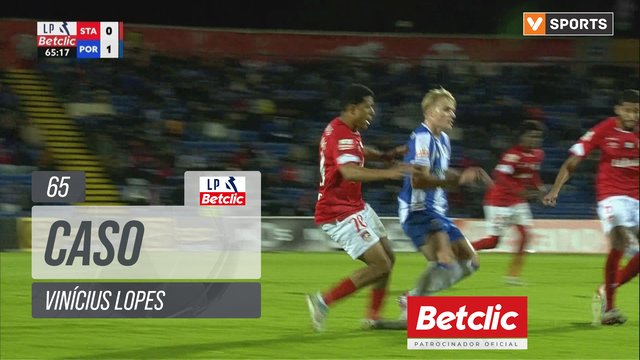 Santa Clara, Caso, Vinícius Lopes aos 65'